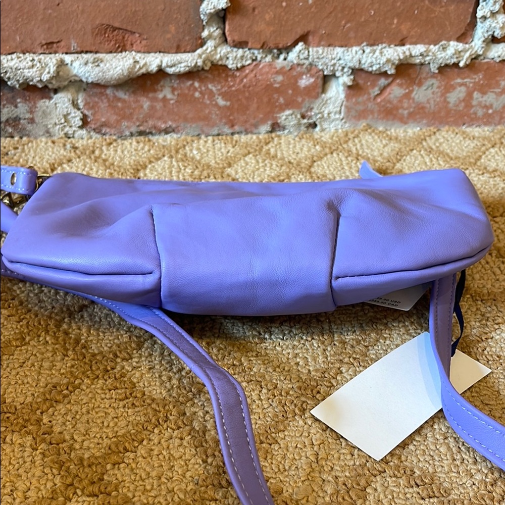NWT Clare V Petit Violet Moyen Messenger Bag - Picture 8 of 10